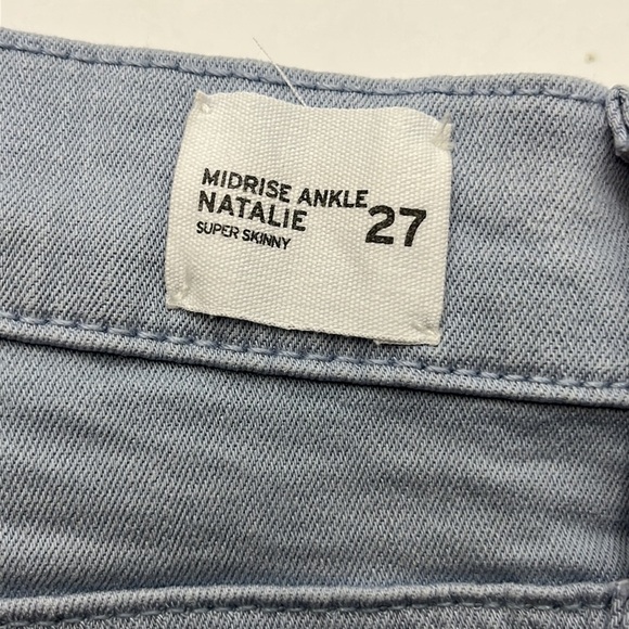 Hudson Jeans Mid Rise Ankle Natalie Super Skinny Size 27 - Picture 11 of 16